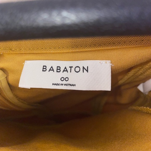 Babaton off the shoulder dress - $60 mustard yellow - Picture 3 of 3